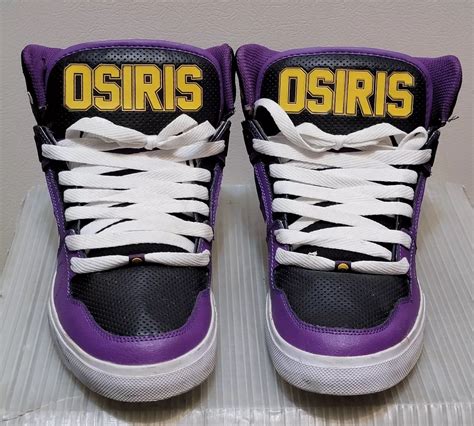 Purple Osiris Skate Shoes