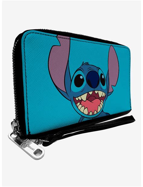 Disney Lilo & Stitch Smiling Zip Around Wallet | Hot Topic