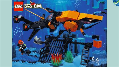 6190 Sharks Crystal Cave Lego® Aquazone Manual At The Brickmanuals