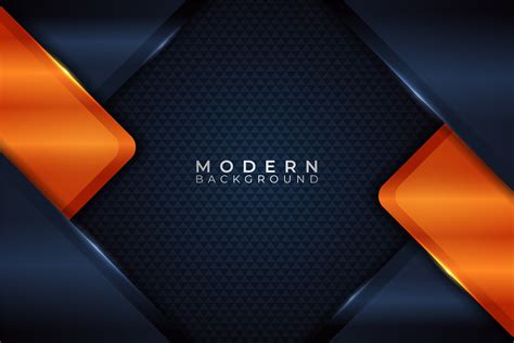 Modern Abstract 3d Orange Background Graphic By Rafanec · Creative Fabrica