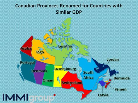 How Do Canada S Provincial Gdps Compare With The World Immigroup