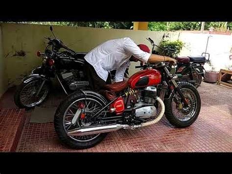 jawa yezdi bobber sigmabobber  day  youtube bobber