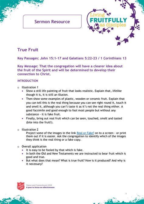 Sermon Outline Pdf By The Salvation Army Uk And Ireland Issuu