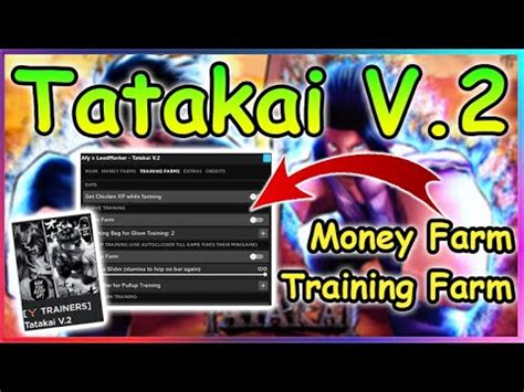 Roblox Tatakai V 2 Script Money Farm Training Farm 2022 YouTube