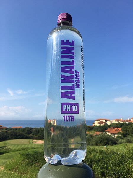 Designer Water Alkaline Bottled Water 1ltr Water Bottle Label Design