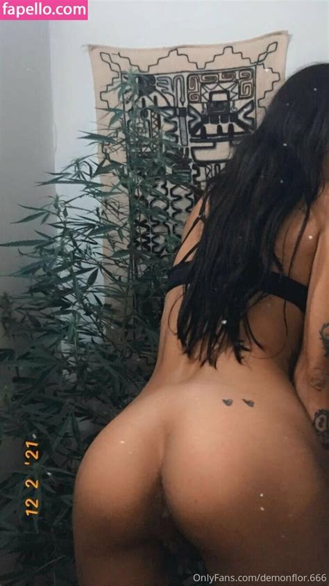 Flor Demon Demonflor Nude Leaked Onlyfans Photo Fapello