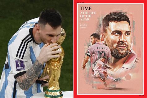 Lionel Messi Fue Elegido Como Atleta Del A O Por La Revista Time Hch Tv