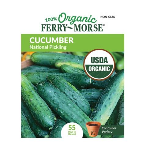 Ferry Morse® Organic National Pickling Cucumber Seeds 1 Ct Smiths