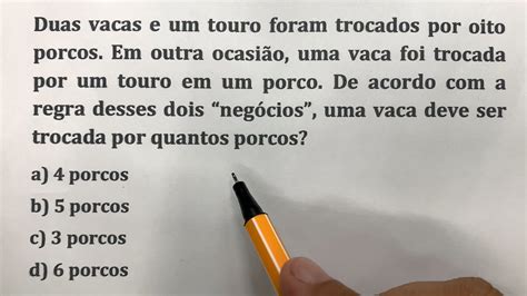 Quest O De Concurso Que Deu Um N Na Cabe A De Muita Gente Prof