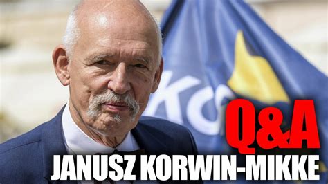 Janusz Korwin Mikke na żywo Sesja PYTAŃ i ODPOWIEDZI Wolność TV