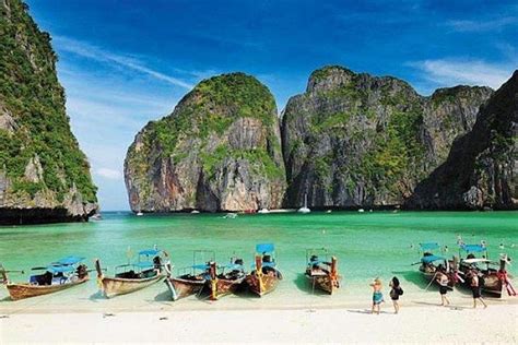 Ganztägige Phi Phi Insel Tour von Phuket mit dem Boot mit Mittagessen