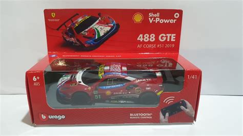 Ferrari Shell Gte Bluetooth Sterowane Af Corse Wrze Nia Kup