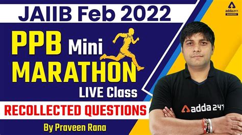 Jaiib Exam Feb Jaiib Ppb Mini Marathon Live Class Jaiib Ppb