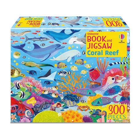 Coral Reef 300 Piece Jigsaw Puzzle Book