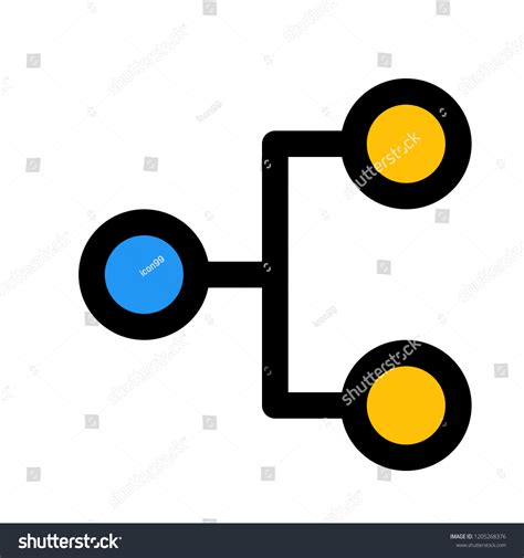 Hierarchy Chart Structure Stock Vector (Royalty Free) 1205268376 ...