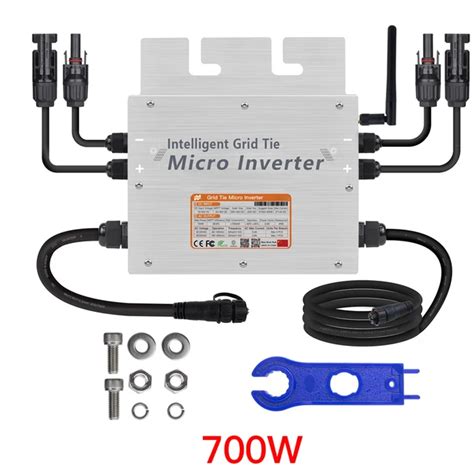 Microinversor de conexión a red Solar MPPT regulador de 50HZ 60Hz