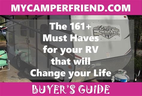 161 Best Rv Accessories And Rv Supplies For 2023 Beginner Friendly