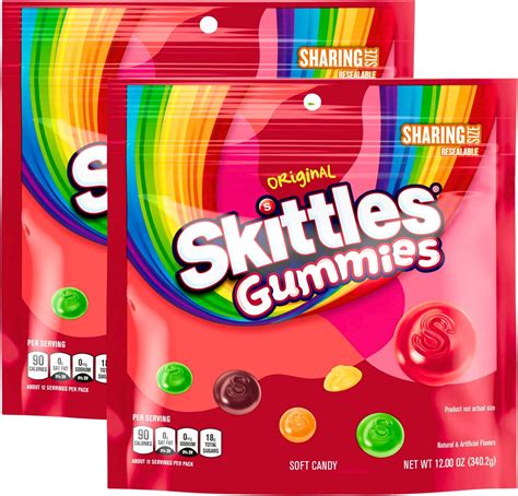 Skittles Wild Berry Gummy Candy 58 Oz Bag Grocery And Gourmet Food