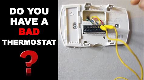 How To Tell If Your Home Thermostat Is Bad Bypass It And Find Out Youtube