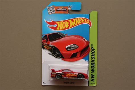 Hot Wheels 2015 Hw Workshop Toyota Supra Red