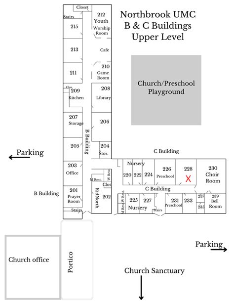 Location Northbrook United Methodist Church