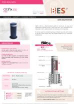 Technical Sheet CITIFIX 250 Fixed Bollard BORNES ESCAMOTABLES ET