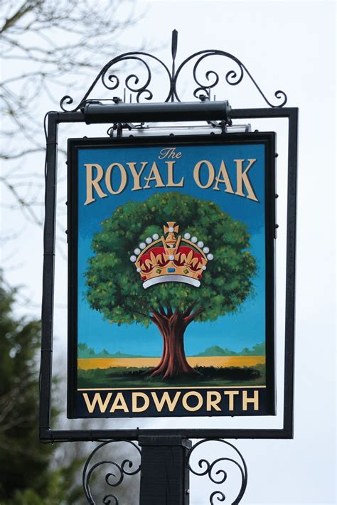 The Royal Oak Pub Sign Easterton Wiltshire Uk David Seall Flickr