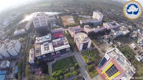 srm university aerial view youtube
