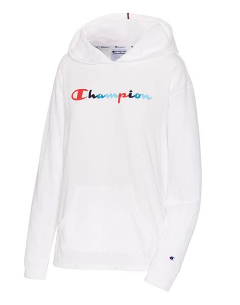 Champion - Champion Womens Heavyweight Jersey Pullover Hoodie, XXL ...