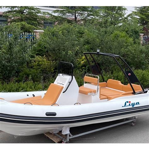 Liya 6 6m Pleasure Yacht Rib Tender Boat Rigid Hull Inflatable Tour