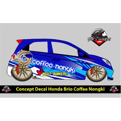 Jual Sticker Decal Honda Brio Custom Shopee Indonesia