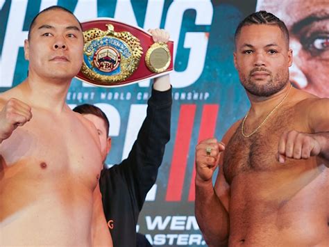 あすwboヘビー級暫定戦リマッチ ヂャン、ジョイスともキャリア最重量 Boxing News（ボクシングニュース）