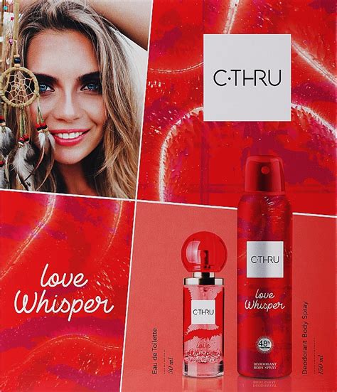 C-Thru Love Whisper - Комплект (тоал. вода/30ml + дезод./150ml) | Makeup.bg