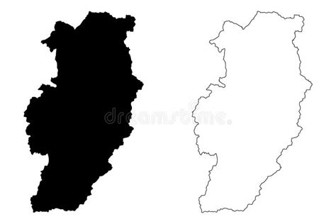 Nan Province map vector stock vector. Illustration of continent - 137382926