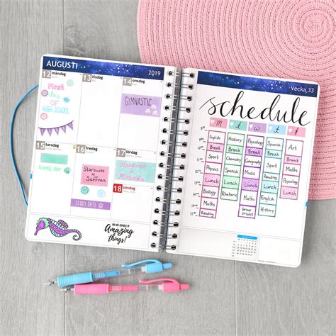 Bullet Journaling In A Personal Planner 10 Fun Ideas