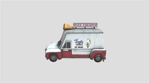 Ice Scream Rods Van Download Free 3d Model By Kalpro8787 Kalpro