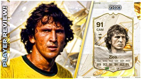 O GALINHO ICON 91 RATED ZICO PLAYER REVIEW EA FC24 ULTIMATE