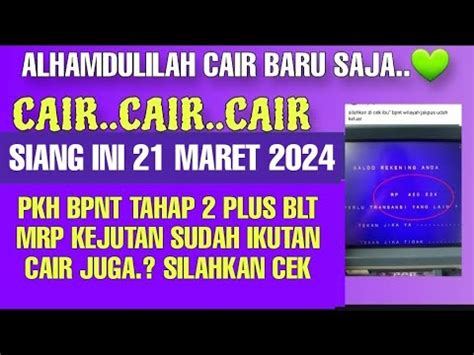 Alhamdulilah Cair Baru Saja Siang Ini Terisi Penuh Gak Nyangka