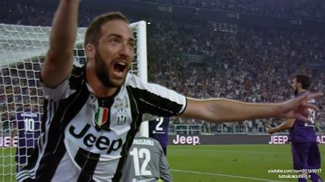 Juventus Fiorentina Gol Di Gonzalo Higuain Radiocronaca Di