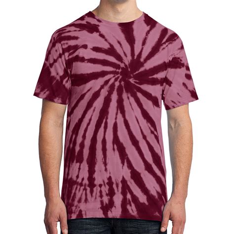 Tie Dye Mens T Shirt Blank Tye Dyed Tee Spiral S M L Xl 2x 3x 4x