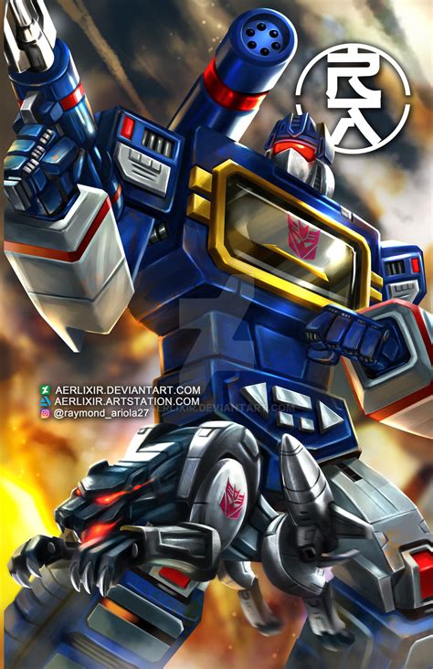 SOUNDWAVE and RAVAGE by aerlixir on DeviantArt