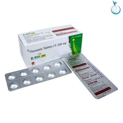 D Vox Flavoxate Tablets Ip Mg At Box In Chandigarh Id