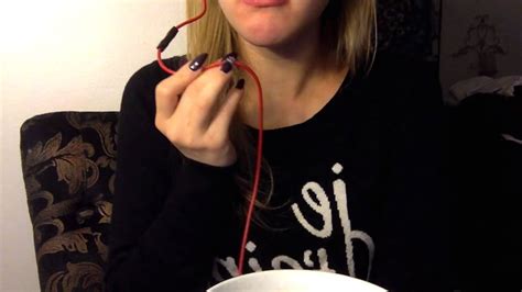 Asmr Tingles Eating Cereal Chewing Gum And Whispering Youtube