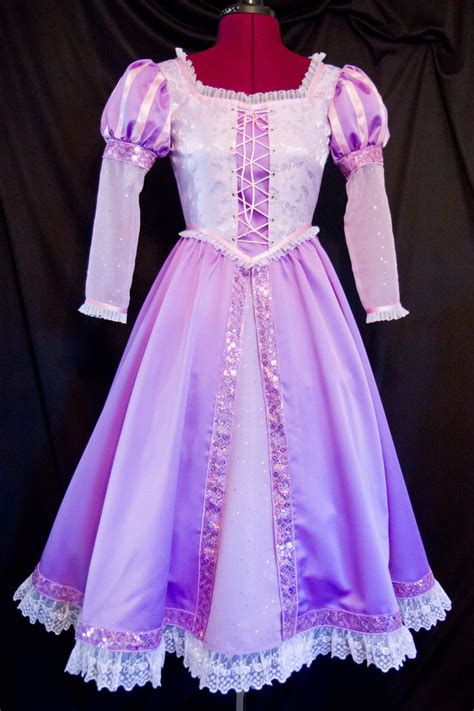 Sparkly RAPUNZEL Tangled Costume ADULT Custom Size