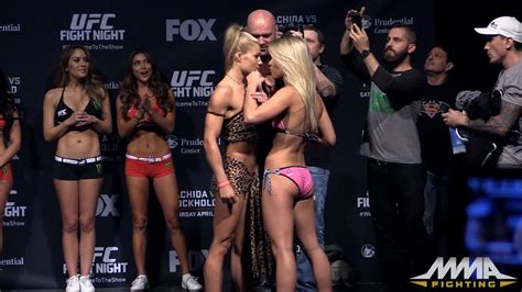 Ufc On Fox 15 Weigh In Highlights Youtube