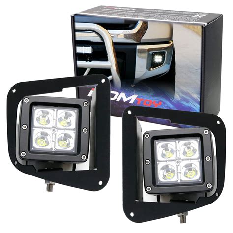 Buy Ijdmtoy White Led Pod Light Fog Lamp Kit Compatible With 2014 21