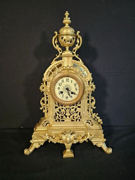 Mantel Clock Gilt Bronze Circa Catawiki