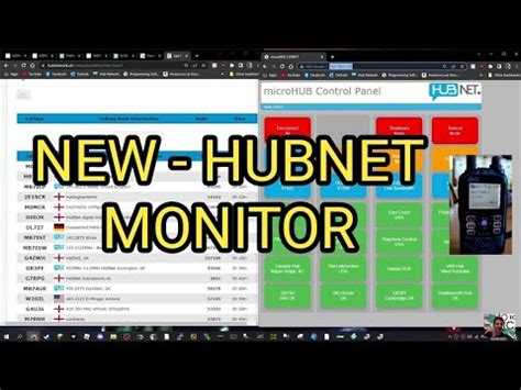 New Hubnet Monitor G Rpg Node Icom Id Baofeng S Youtube