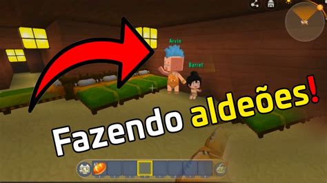 Como criar ALDEÕES no Mine world YouTube