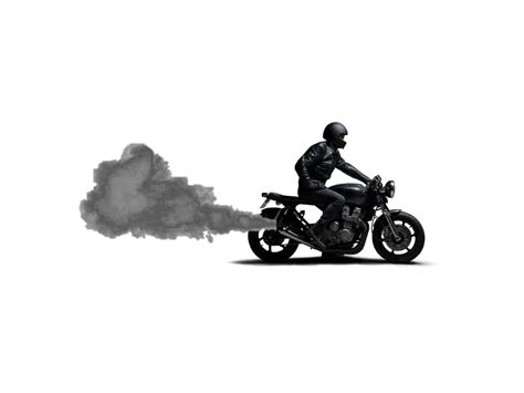 Qué indica el color del humo de escape de una moto Donkey Motorbikes